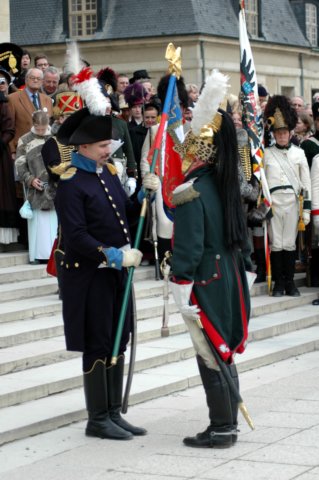 Remise de l'aigle du 2e Dragons, 200 ans aprs le 5/12/1804