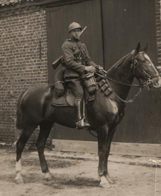 DEPASSE Victor, grand-père de Claude Depasse (notre Trompette) vers 1925-1928. 