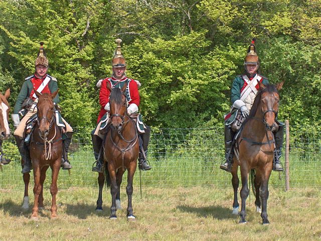 Le lieutenant La charge, le Trompette, le dragon Le brigand